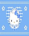 pic for Hello Kitty Blue Heart